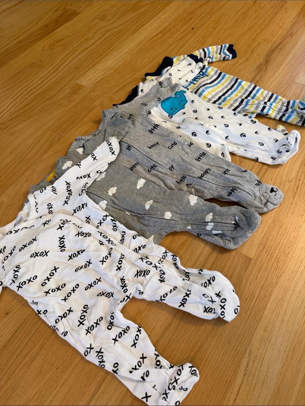 Nordstom, Gap Baby/Infant Baby Sleepers, 5 pcs 0-3 mo